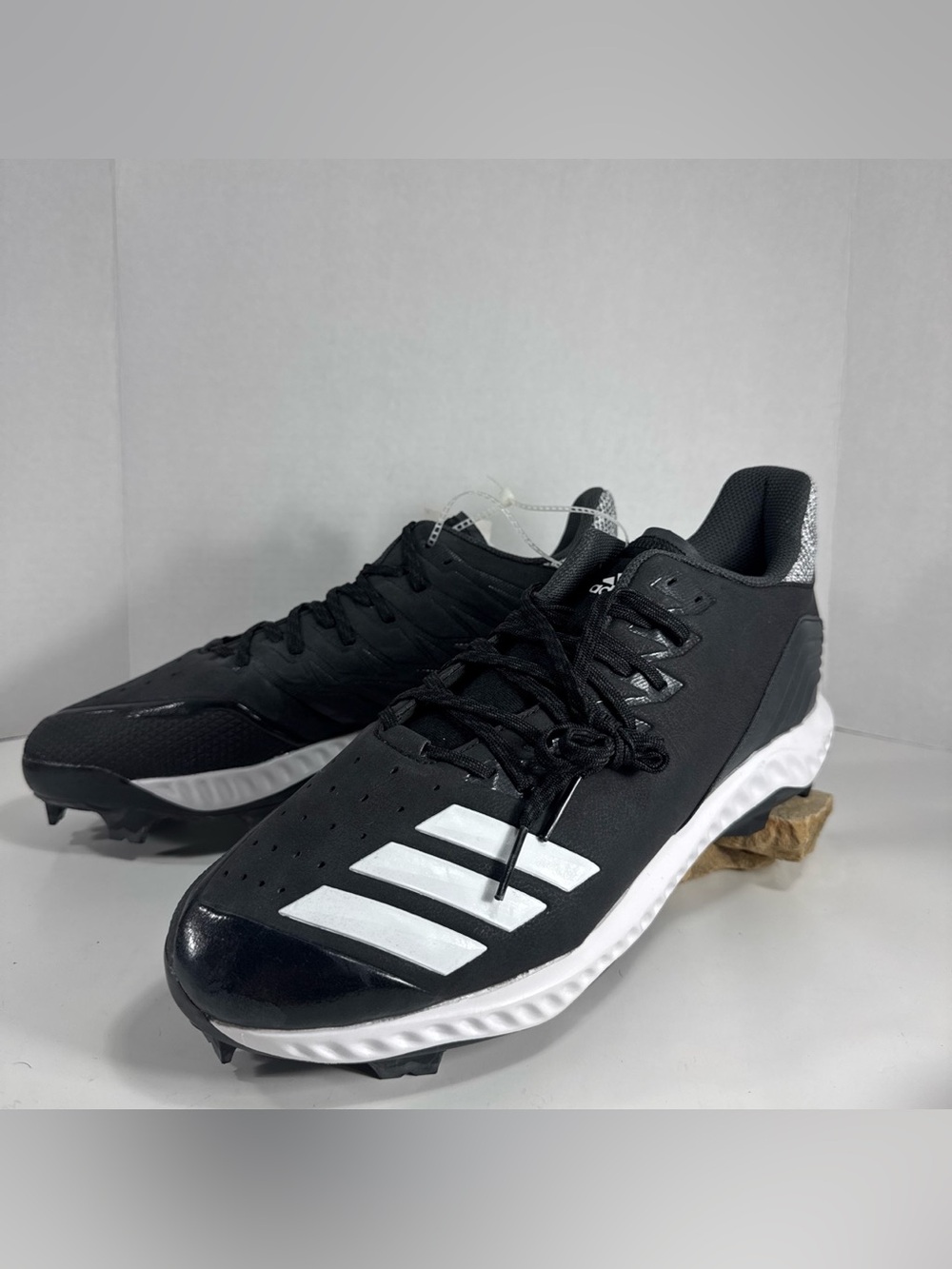 adidas Men’s Black White baseball Cleats